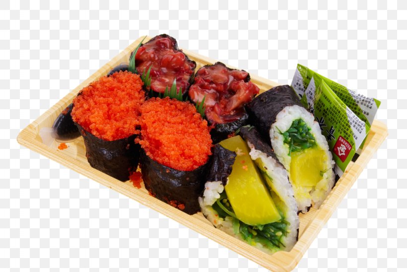 Sushi California Roll Gimbap Japanese Cuisine, PNG, 1024x685px, Sushi, Appetizer, Asian Food, California Roll, Comfort Food Download Free