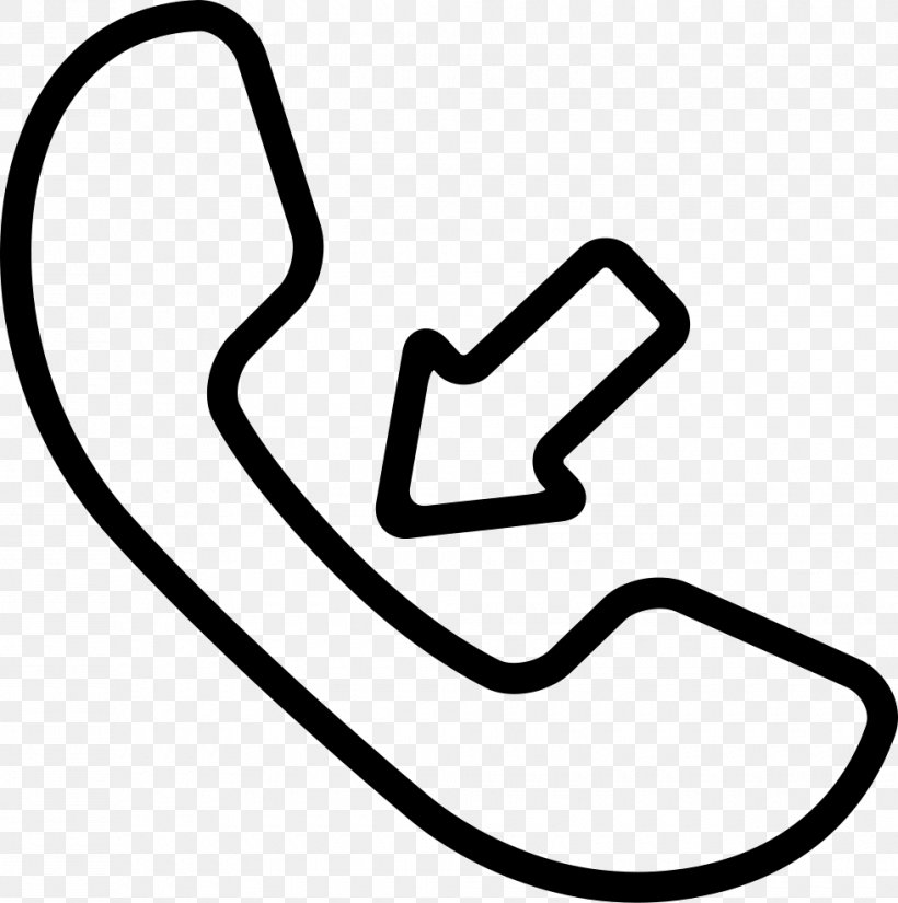 Telephone Call IPhone Symbol, PNG, 980x986px, Telephone Call, Area, Black And White, Flat Design, Handset Download Free