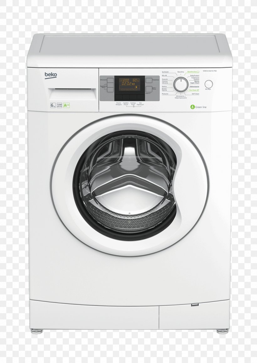 Washing Machines Beko Home Appliance Laundry, PNG, 1080x1527px, Washing Machines, Beko, Beko Wmb91243l, Beko Wmy71083 Lmxb2, Beko Wte 5511 Bw Download Free