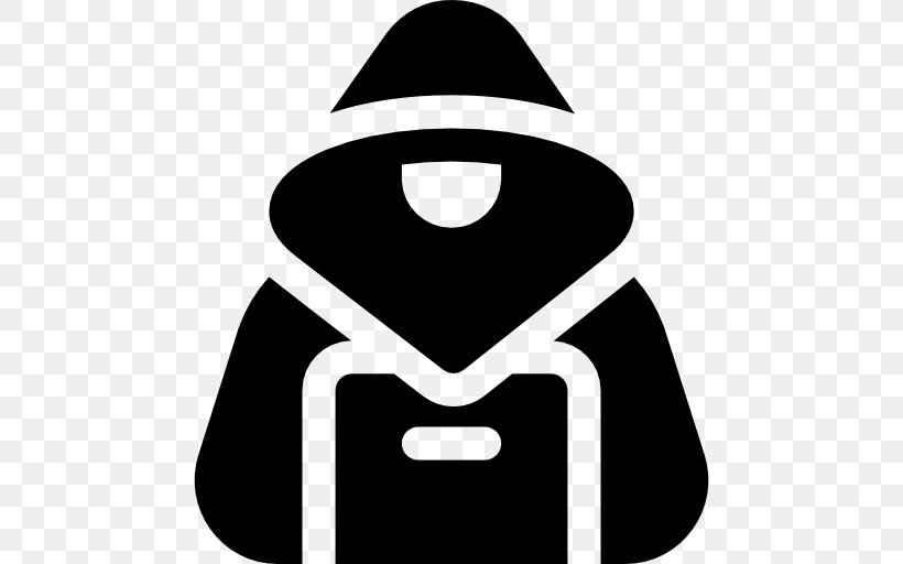 Computer Security Hacker, PNG, 512x512px, Computer Security, Artwork, Avatar, Black, Black And White Download Free