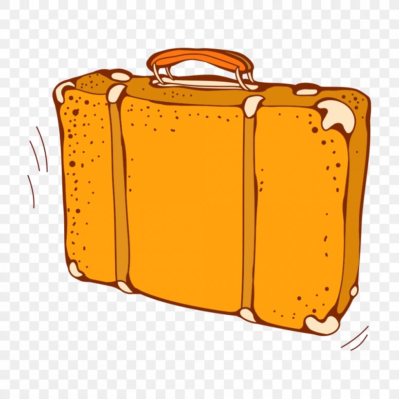 Logo Illustration, PNG, 1000x1000px, Logo, Bag, Box, Luggage Bags, Orange Download Free