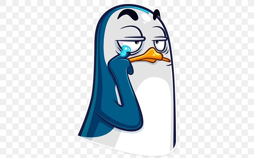 Penguin Sticker Telegram Polar Bear, PNG, 512x512px, 2018, Penguin, Beak, Bear, Bird Download Free