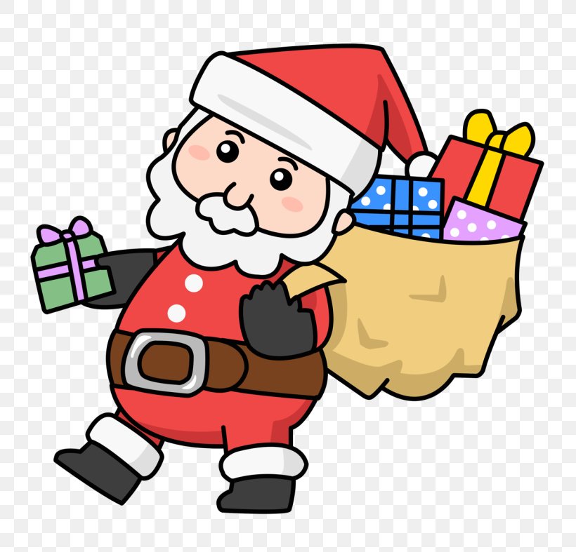 Santa Claus Cartoon Clip Art, PNG, 768x787px, Santa Claus, Animation, Area, Artwork, Cartoon Download Free