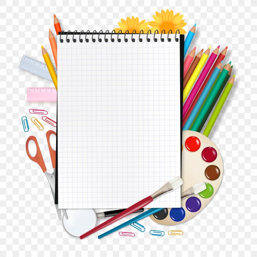 School Desktop Wallpaper Student Clip Art, PNG, 3600x3600px, School, Education, Office Supplies, Paper, Pencil Download Free