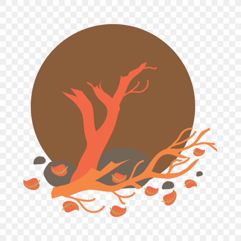 Tree Clip Art, PNG, 2480x2480px, Tree, Branch, Ecology, Leaf, Orange Download Free