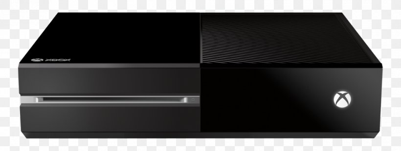 Xbox 360 Black Xbox One Video Game Consoles, PNG, 980x371px, Xbox 360, Audio Receiver, Black, Electronic Device, Electronics Download Free