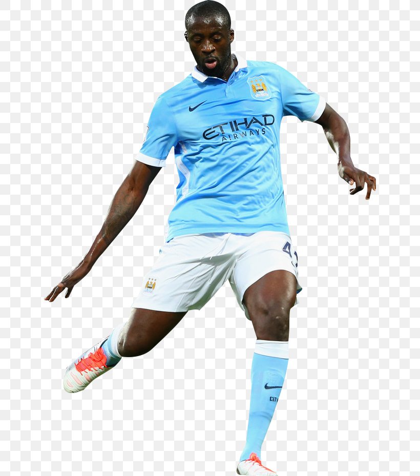 Yaya Touré Manchester City F.C. Jersey Football Player, PNG, 649x929px, Manchester City Fc, Ball, Blue, Clothing, Competition Download Free