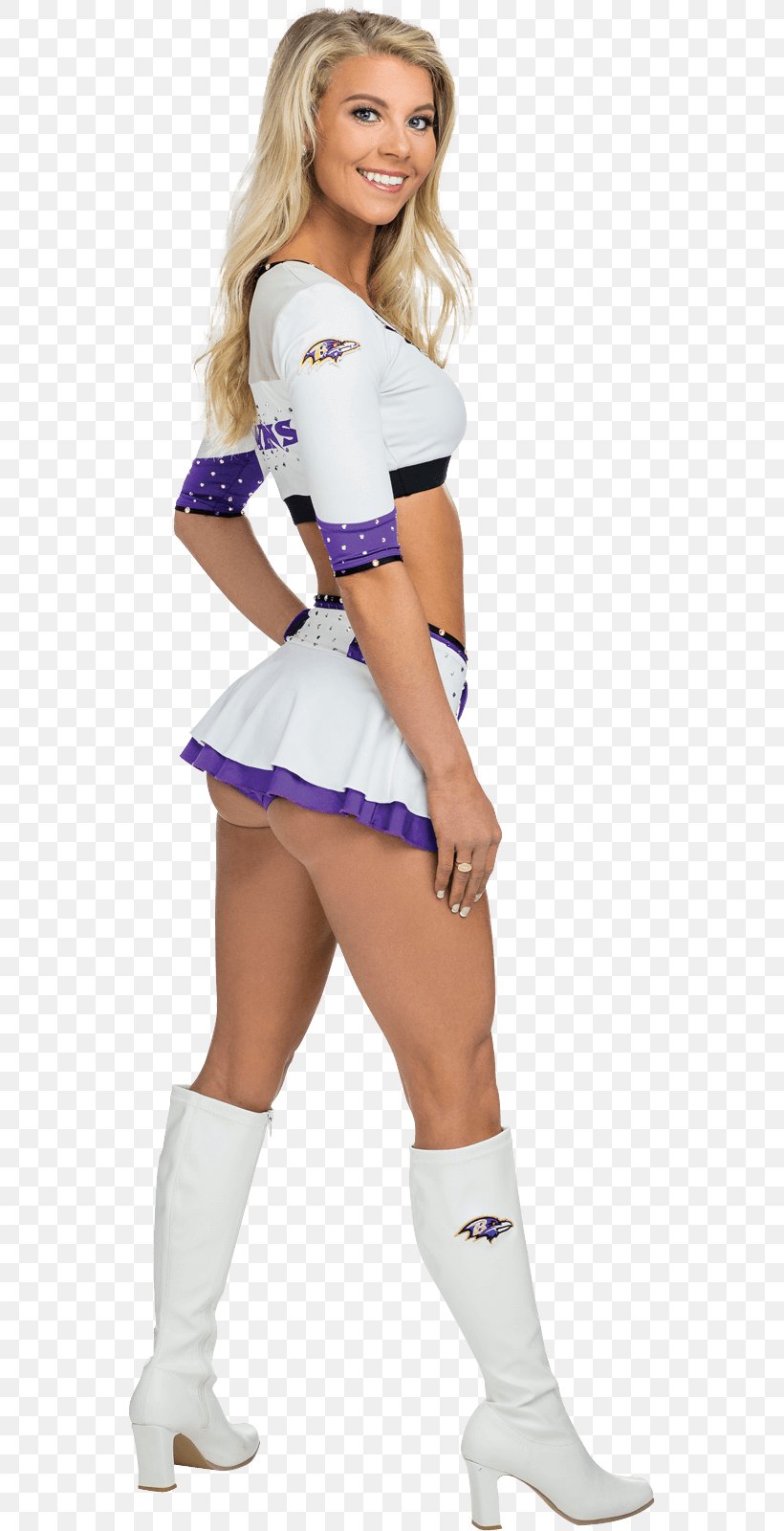 Cheerleading Uniforms Baltimore Ravens Cheerleaders Clothing, PNG, 550x1600px, Watercolor, Cartoon, Flower, Frame, Heart Download Free