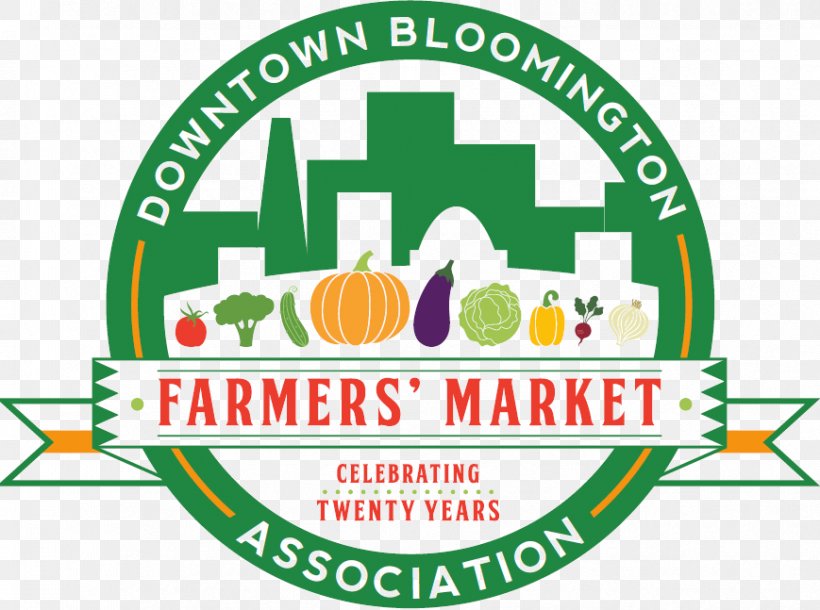 Downtown Bloomington Trailside Farmers Market Agricultural Manager Thanksgiving Farmers Market Farmers' Market, PNG, 869x647px, Market, Area, Bloomington, Brand, Farm Download Free