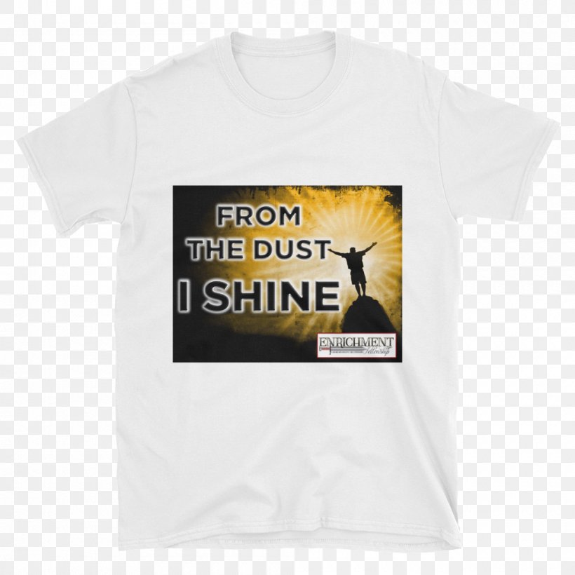 T-shirt Product Logo Brand Mockup, PNG, 1000x1000px, Tshirt, Brand, Clothing, Dust, Logo Download Free