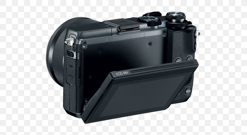 Canon EOS M6 24.2 MP Mirrorless Digital Camera, PNG, 675x450px, Canon, Active Pixel Sensor, Autofocus, Camera, Camera Accessory Download Free