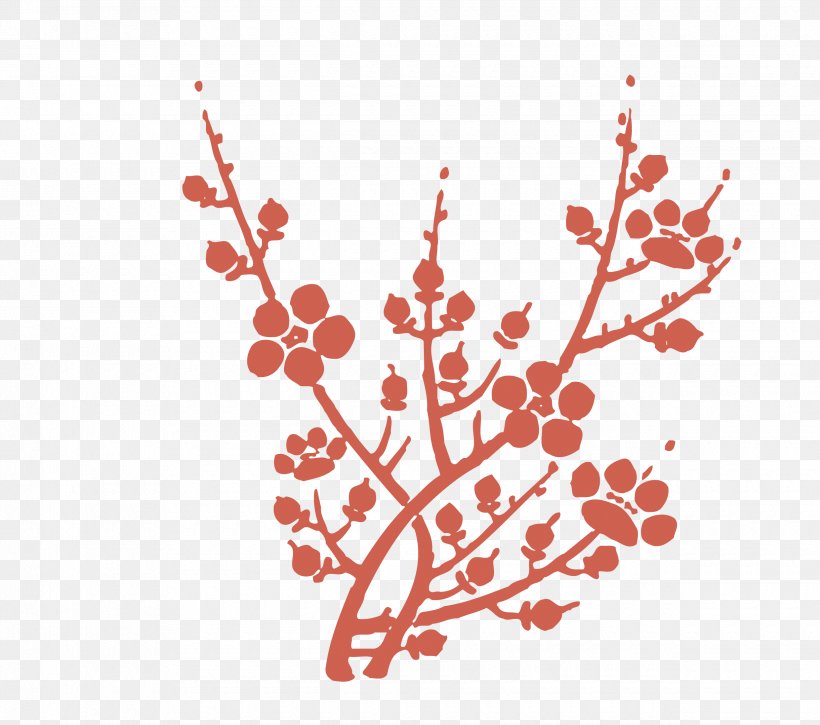 Chinoiserie Motif Clip Art, PNG, 2480x2194px, Chinoiserie, Art, Branch, Cherry Blossom, Color Download Free