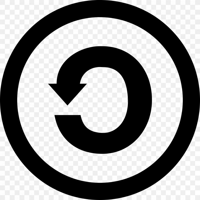 Share-alike Creative Commons License Copyleft, PNG, 2000x2000px, Sharealike, Area, Attribution, Black And White, Brand Download Free