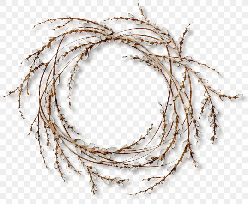 Twig Necklace Jewellery Wreath Metal, PNG, 2787x2303px, Watercolor, Jewellery, Metal, Necklace, Paint Download Free