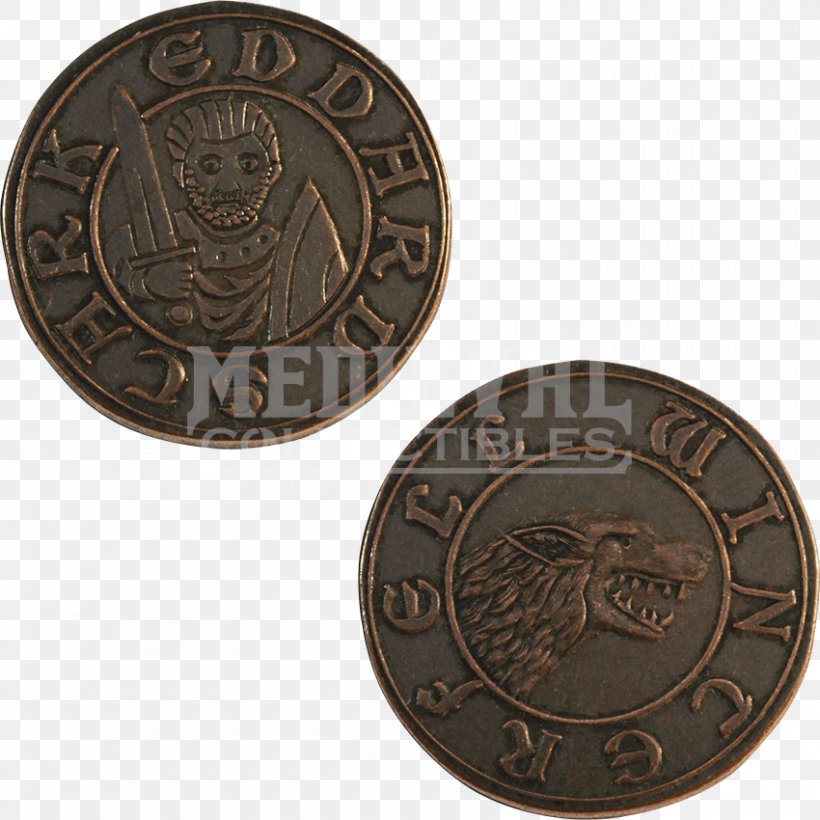 Eddard Stark Coin A Game Of Thrones Khal Drogo Balon Greyjoy, PNG, 850x850px, Eddard Stark, Balon Greyjoy, Button, Coin, Collectable Download Free