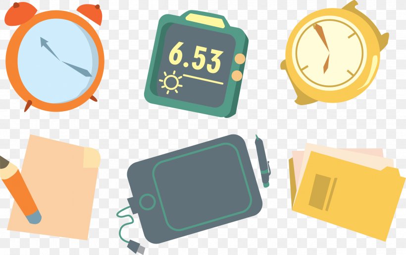 Euclidean Vector Alarm Clock, PNG, 2516x1578px, Alarm Clock, Brand, Communication, Gratis, Money Download Free