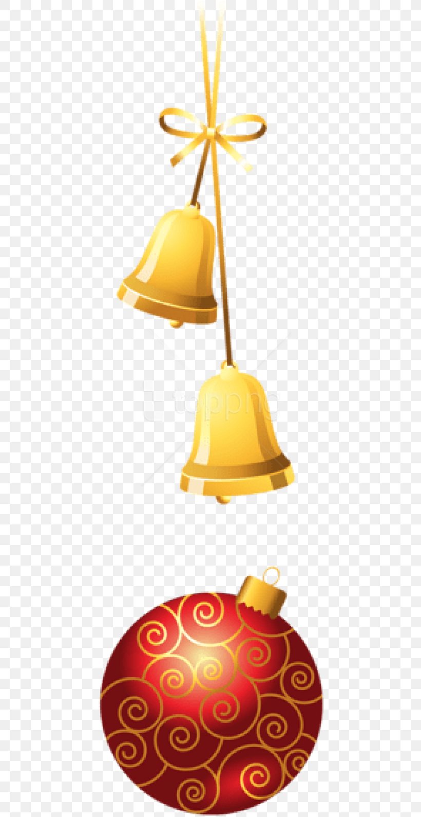 Christmas Bell Cartoon, PNG, 442x1589px, Jingle Bell, Bell, Christmas, Christmas Ornament, Cone Download Free