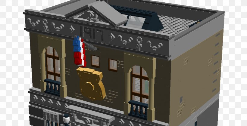 Facade Police Station Modular Building, PNG, 1126x576px, Facade, Badge, Building, Flag, Flagpole Download Free