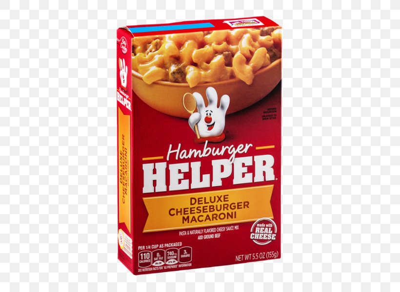 Hamburger Helper Cheeseburger Hash Browns Macaroni And Cheese, PNG, 600x600px, Hamburger Helper, Betty Crocker, Breakfast Cereal, Cheese, Cheeseburger Download Free