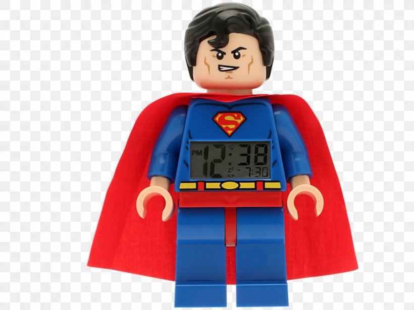Lego Superman Lego Minifigure Lego Super Heroes, PNG, 840x630px, Superman, Alarm Clocks, Child, Clock, Dc Universe Download Free