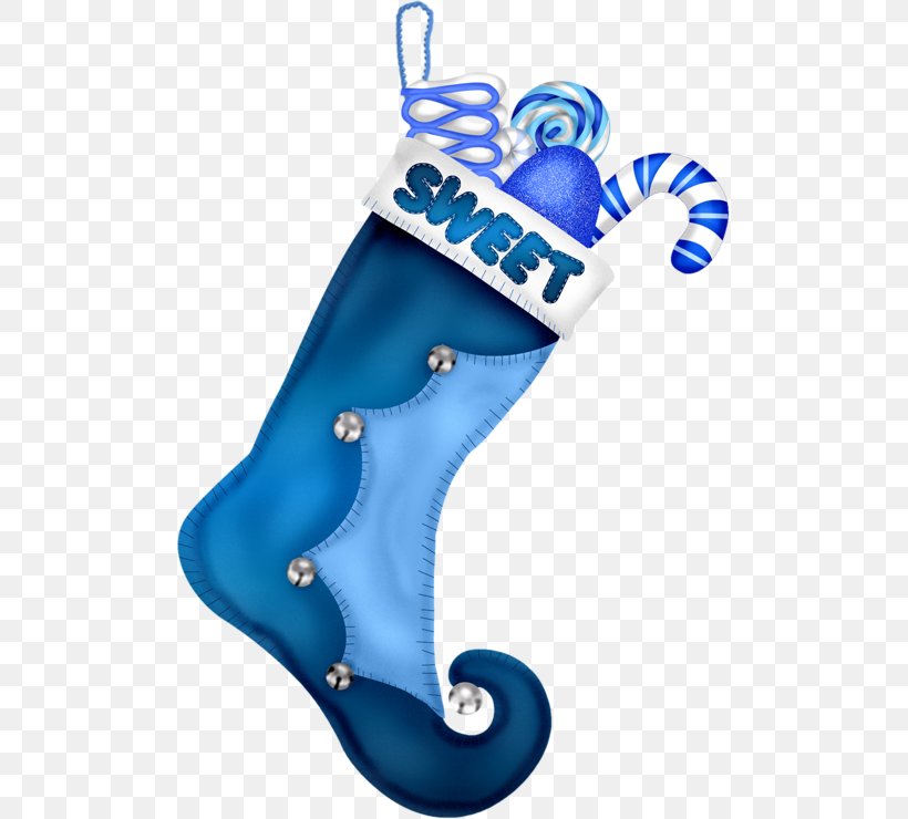 Sock Clip Art Blue Christmas Day Christmas Stockings, PNG, 499x740px, Sock, Blue, Cap, Christmas Day, Christmas Stockings Download Free