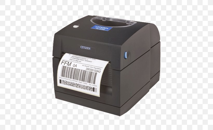 Label Printer Dots Per Inch Thermal Printing Thermal-transfer Printing, PNG, 500x500px, Label Printer, Barcode, Barcode Printer, Desktop Computers, Dots Per Inch Download Free