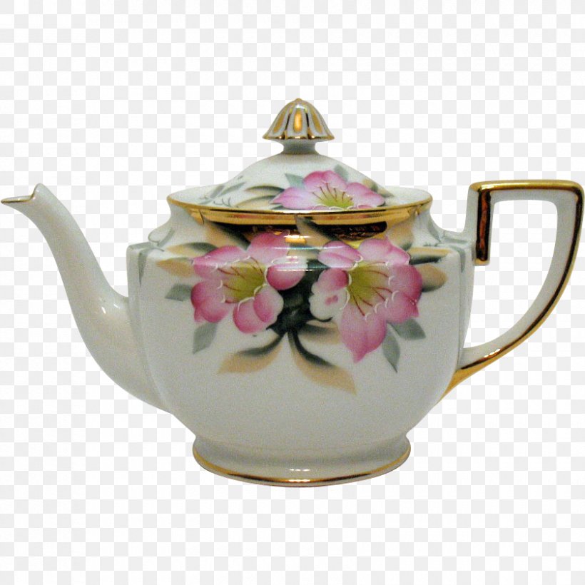 Porcelain Antique Teapot Tableware Kettle, PNG, 840x840px, Porcelain, Antique, Azalea, Celebrity, Ceramic Download Free