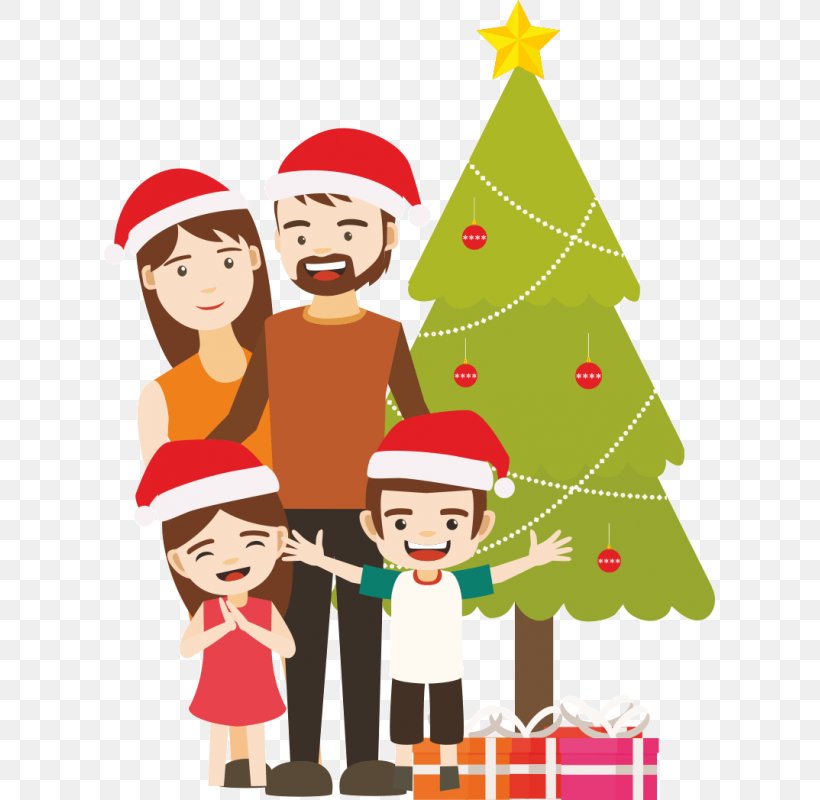 Santa Claus Christmas Day Christmas Decoration Family Gift, PNG, 800x800px, Santa Claus, Art, Cartoon, Christmas, Christmas Carol Download Free