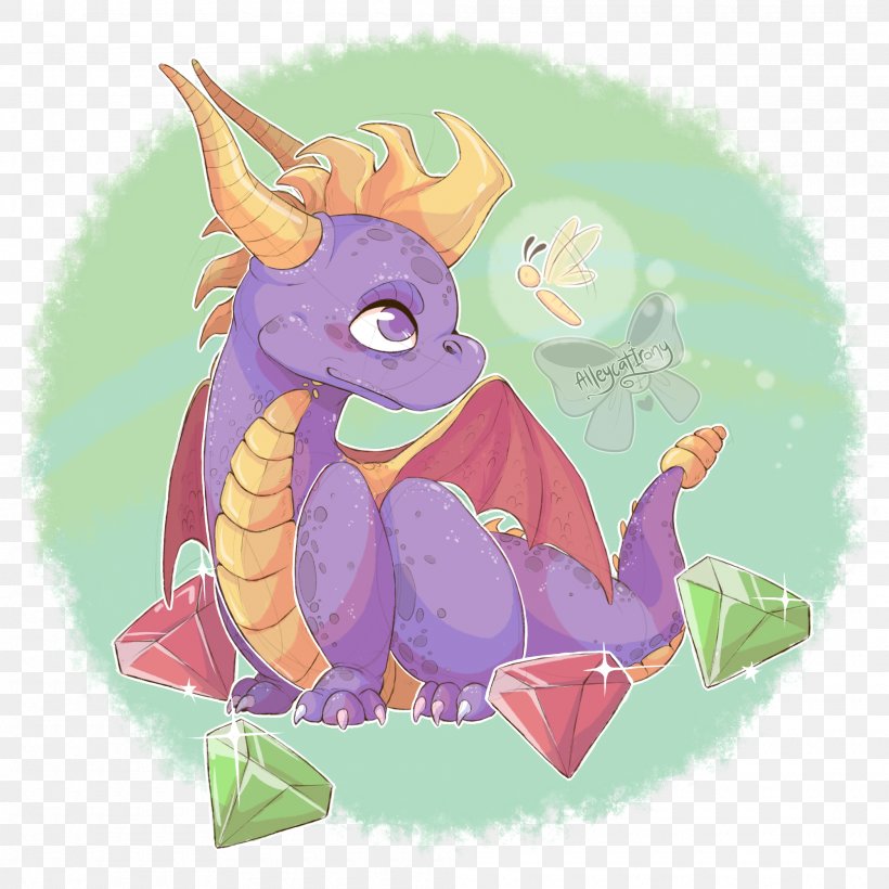 Spyro The Dragon Art PlayStation Drawing, PNG, 2000x2000px, Spyro The Dragon, Animation, Art, Cartoon, Dragon Download Free