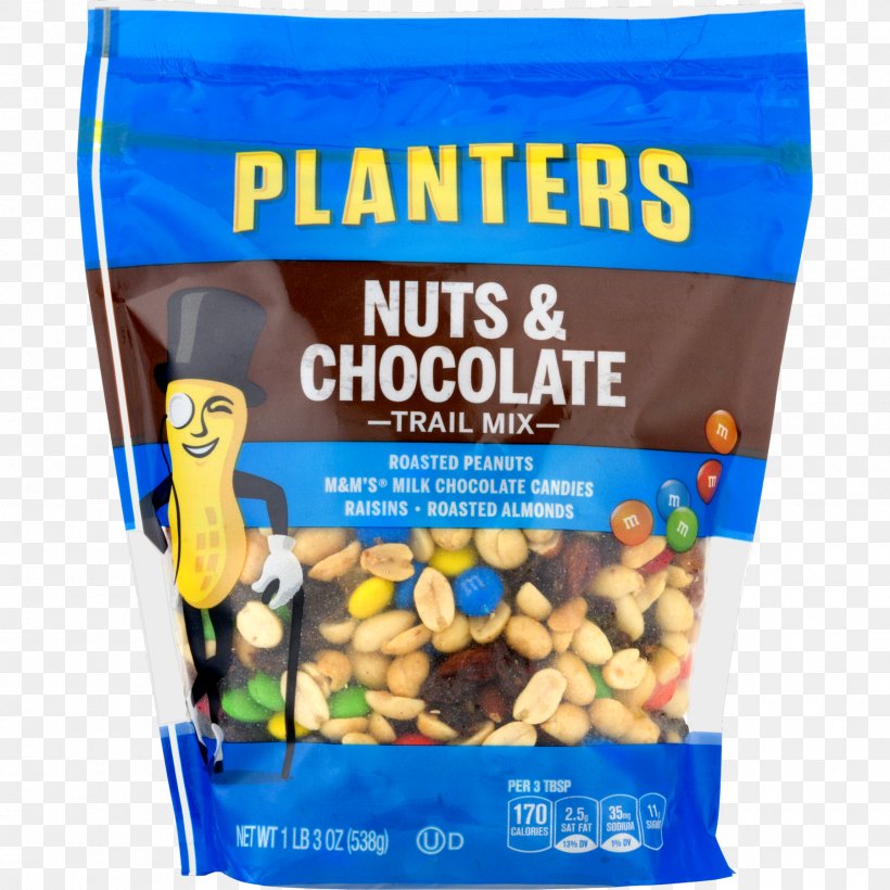 Vegetarian Cuisine Planters Trail Mix Peanut, PNG, 1800x1800px, Vegetarian Cuisine, Chocolate, Flavor, Food, Nut Download Free