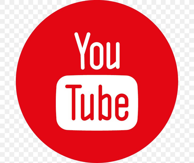 YouTube Social Media Clip Art Logo, PNG, 686x686px, Youtube, Area, Brand, Logo, Red Download Free