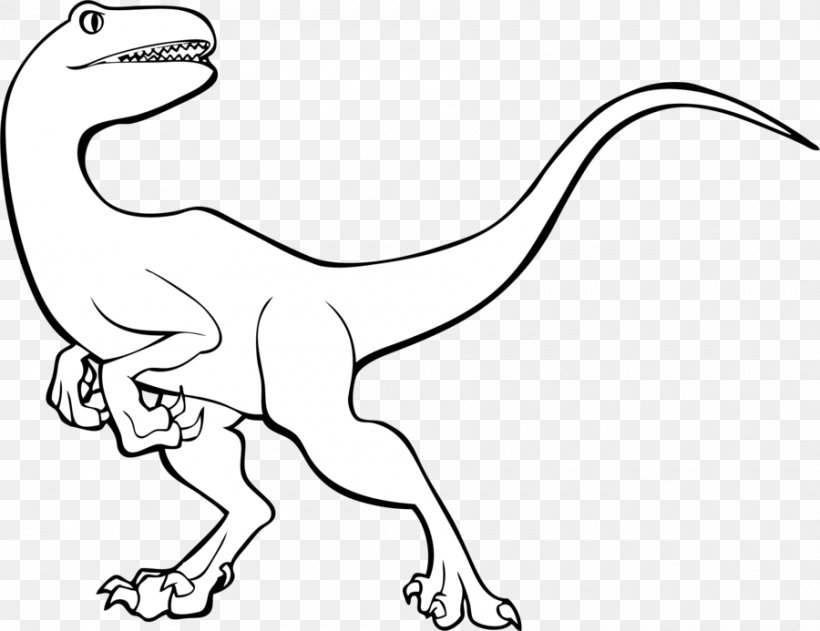 Tyrannosaurus Velociraptor Line Art Dinosaur Triceratops, PNG, 900x693px, Tyrannosaurus, Albertosaurus, Animal Figure, Arm, Art Download Free