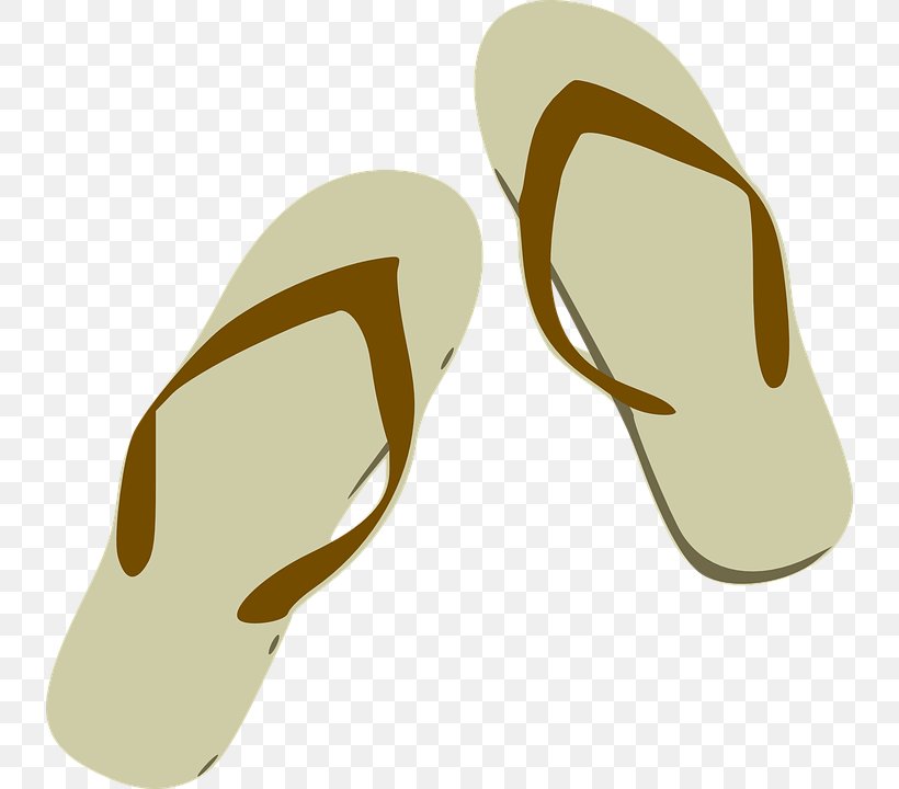 Flip-flops Slipper Clip Art, PNG, 736x720px, Flipflops, Ballet Shoe, Beige, Flip Flops, Footwear Download Free