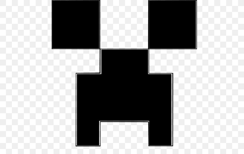 Minecraft Video Game Pumpkin Jack-o'-lantern Creeper, PNG, 505x517px, Minecraft, Achievement, Black, Black And White, Brand Download Free