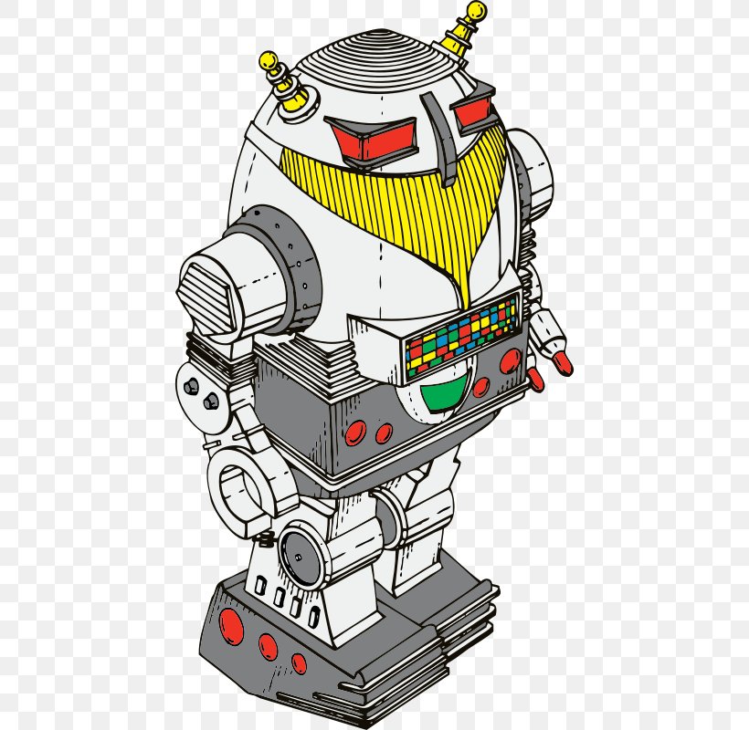 Robotics Clip Art, PNG, 438x800px, Robot, Art, Artificial Intelligence, Cartoon, Drawing Download Free