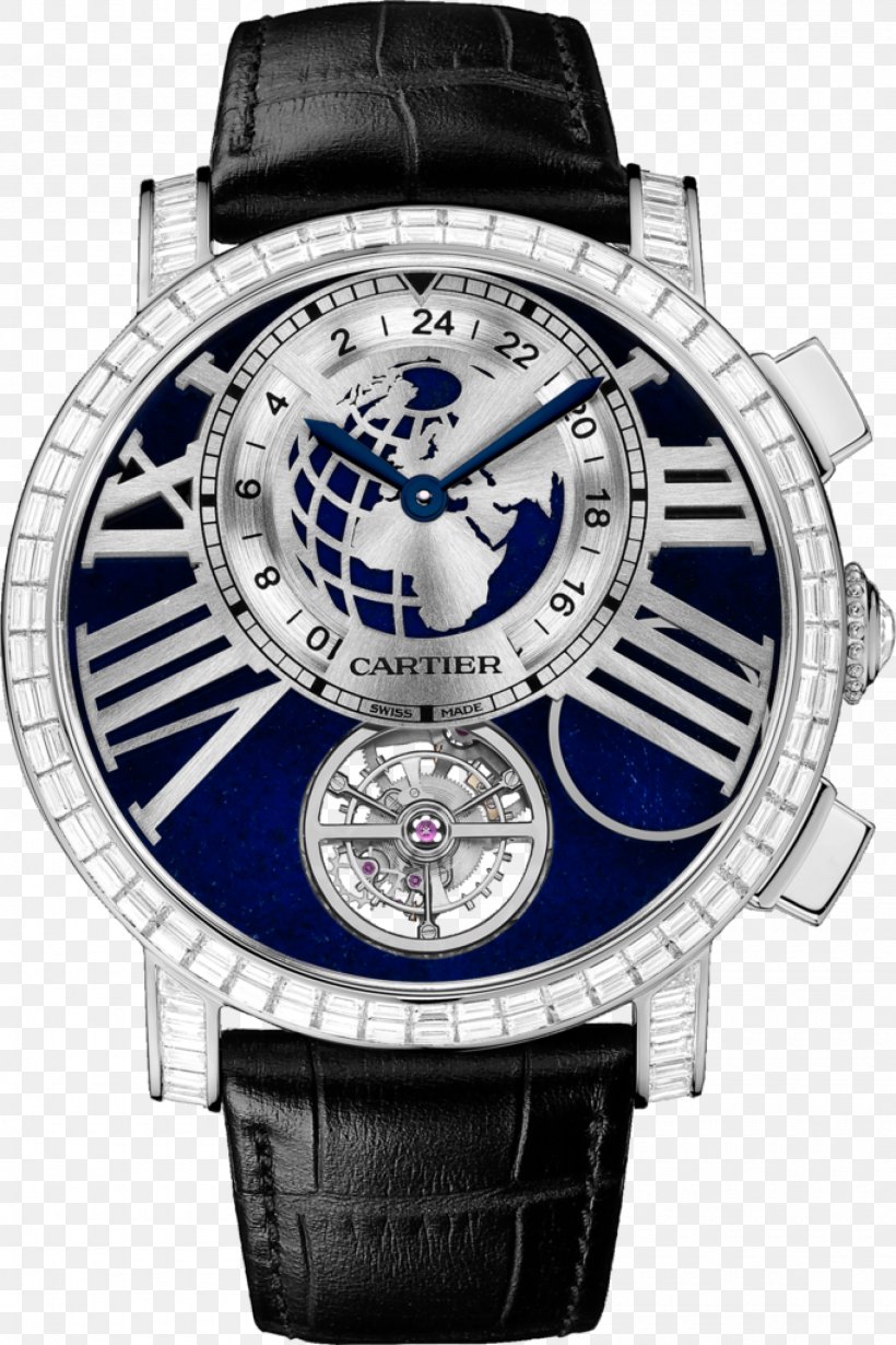 Cartier Tank Watch Movement Tourbillon, PNG, 2000x3002px, Cartier, Annual Calendar, Brand, Cartier Tank, Cobalt Blue Download Free