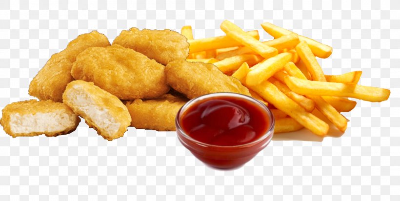 Chicken Nugget French Fries McDonald's Chicken McNuggets Buffalo Wing Chicken Fingers, PNG, 1986x998px, Chicken Nugget, American Food, Appetizer, Buffalo Wing, Chicken And Chips Download Free