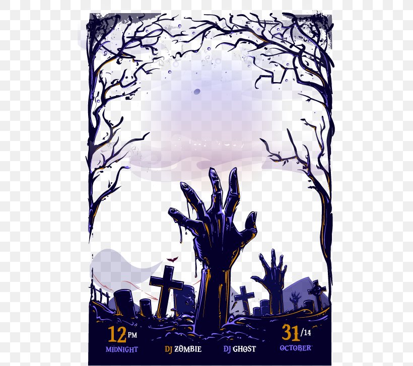 Poster Halloween Graphic Design, PNG, 511x727px, Halloween, Advertising, All Saints Day, Art, Bezpera Download Free