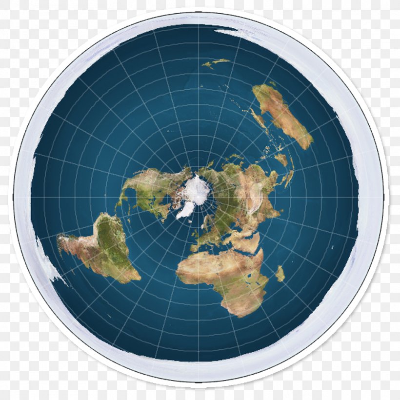 Flat Earth Society World Map, PNG, 962x962px, Earth, Azimuthal Equidistant Projection, Christopher Columbus, Equirectangular Projection, Flat Earth Download Free