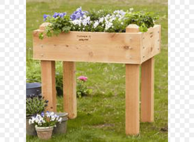 Table Raised-bed Gardening Flower Box Flower Garden, PNG, 800x600px, Table, Bed, Bench, Flower, Flower Box Download Free