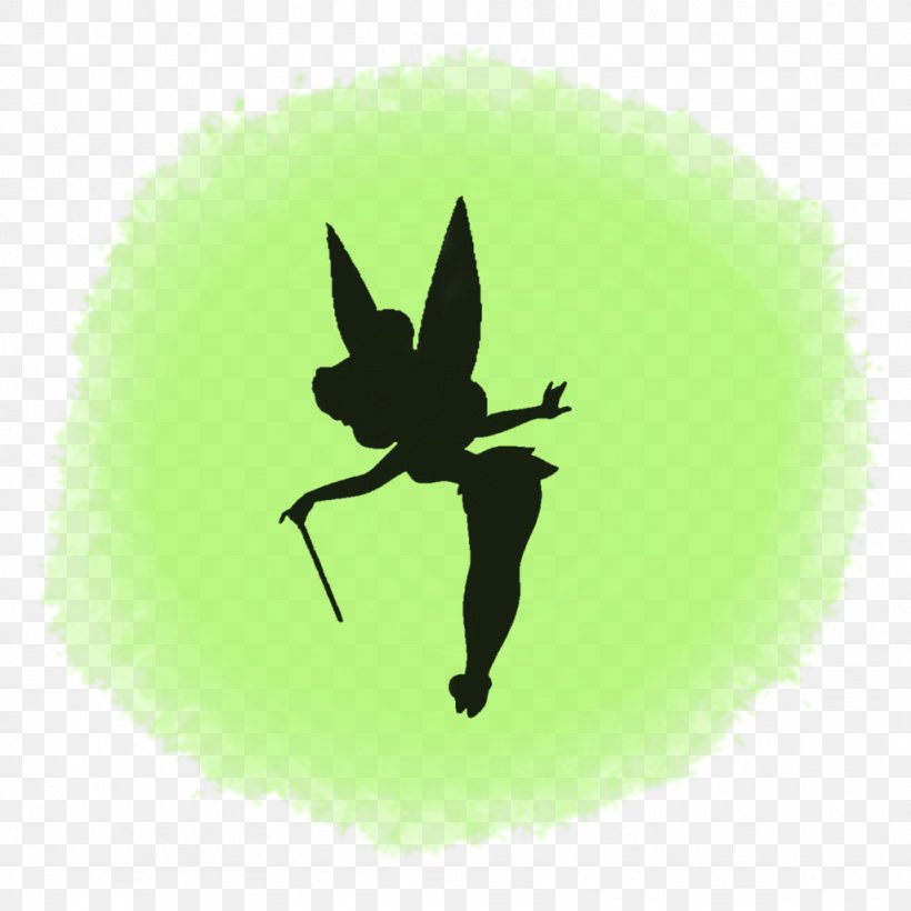 Tinker Bell Peter Pan Silhouette Art, PNG, 1024x1024px, Tinker Bell, Alice In Wonderland, Art, Artist, Color Download Free