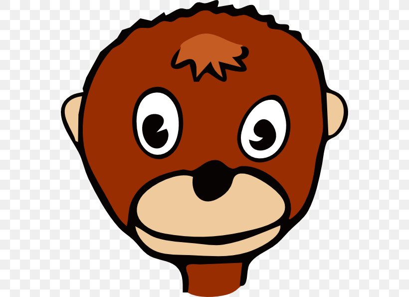Chimpanzee Ape Monkey Cartoon Clip Art, PNG, 576x595px, Chimpanzee, Ape, Artwork, Carnivoran, Cartoon Download Free