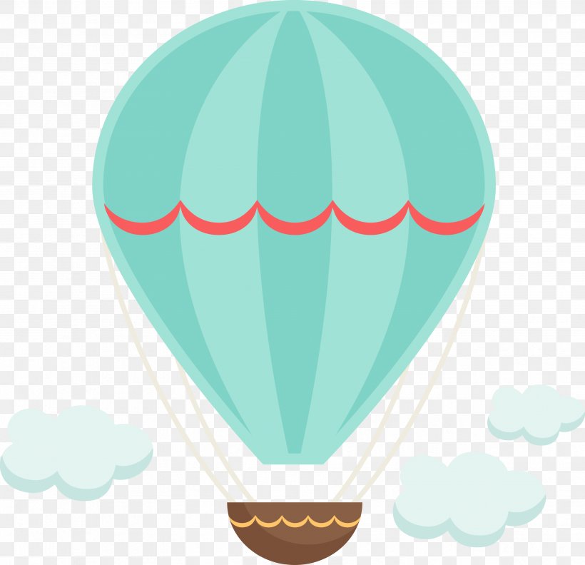 Hot Air Balloon Scrapbooking Clip Art, PNG, 3521x3404px, Hot Air Balloon, Balloon, Birthday, Cricut, Digital Scrapbooking Download Free