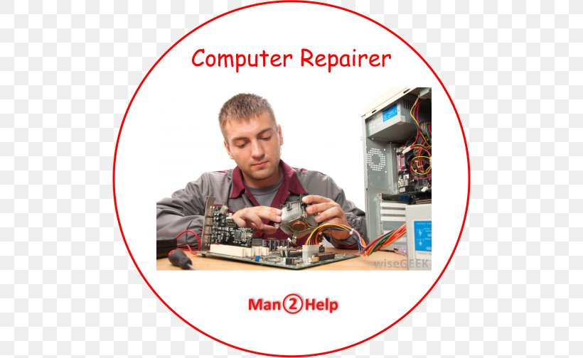 Computer Repair Technician Computer Hardware Job, PNG, 504x504px, Computer Repair Technician, Communication, Computer, Computer Hardware, Computer Network Download Free