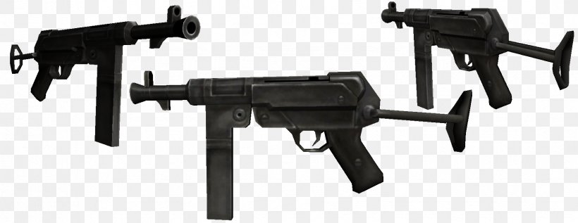 Firearm Submachine Gun Weapon Pistol, PNG, 1738x674px, Firearm, Air Gun, Airsoft Gun, Airsoft Guns, Automotive Exterior Download Free
