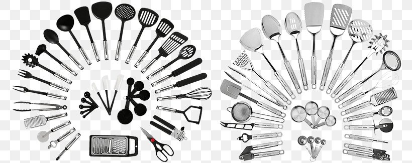 Kitchen Utensil Tool Cookware Cooking, PNG, 800x325px, Kitchen Utensil, Auto Part, Black And White, Bottle Openers, Clutch Part Download Free