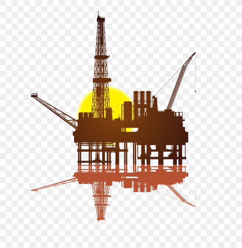 Oil Platform Drilling Rig Petroleum Oil Well Clip Art, PNG, 3739x3835px, Oil Platform, Drilling Rig, Fotosearch, Offshore Drilling, Oil Well Download Free