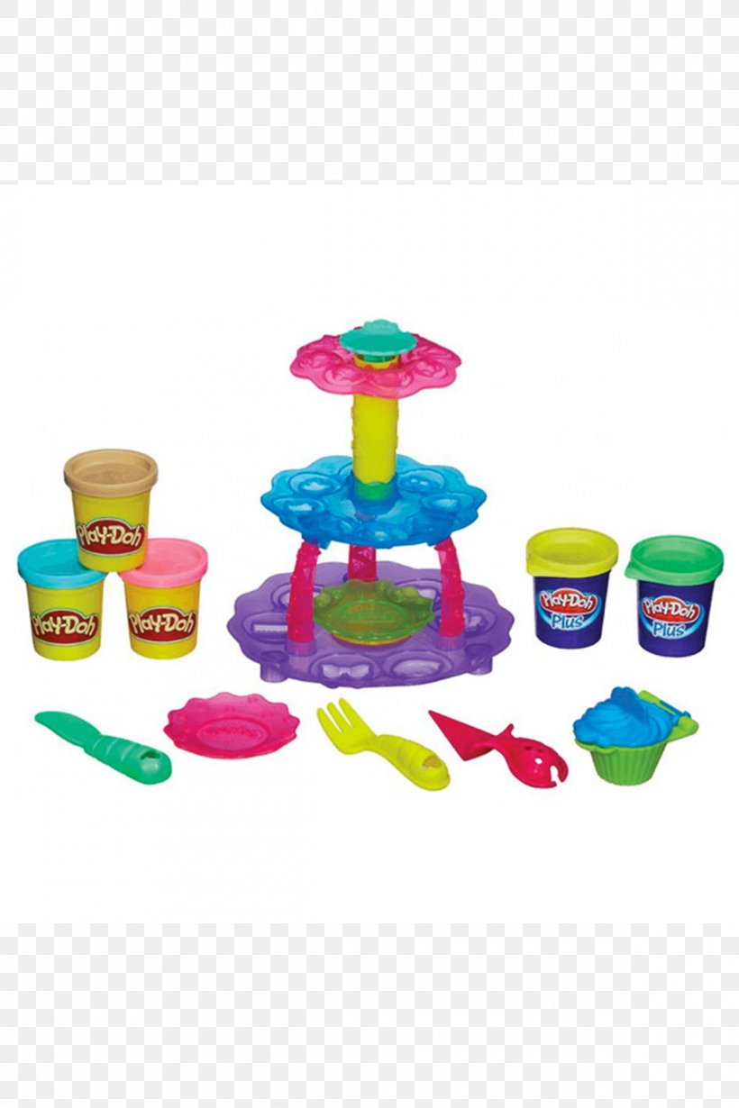 Play-Doh Sweet Shoppe Cupcake Tower Playset (a5144) Play-Doh Sweet Shoppe Cupcake Tower Playset (a5144) Hasbro Toy, PNG, 1200x1800px, Playdoh, Cupcake, Dough, Hasbro, Plastic Download Free