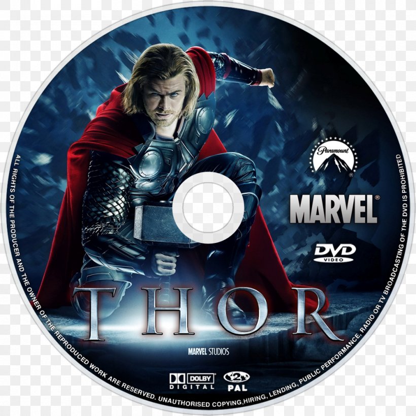 Thor Loki Sif Odin Film, PNG, 1000x1000px, Thor, Chris Hemsworth, Compact Disc, Dvd, Film Download Free