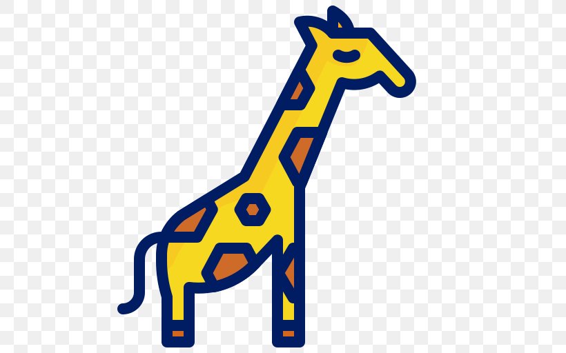 Giraffe JPEG, PNG, 512x512px, Giraffe, Animal Figure, Blue, Brand, Character Download Free